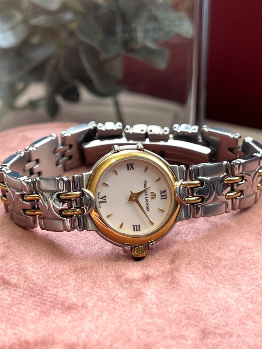 Vintage Maurice Lacroix Ladies Watch Swiss Made Two-Tone SE101